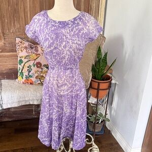 Vintage  Purple Women's Dress